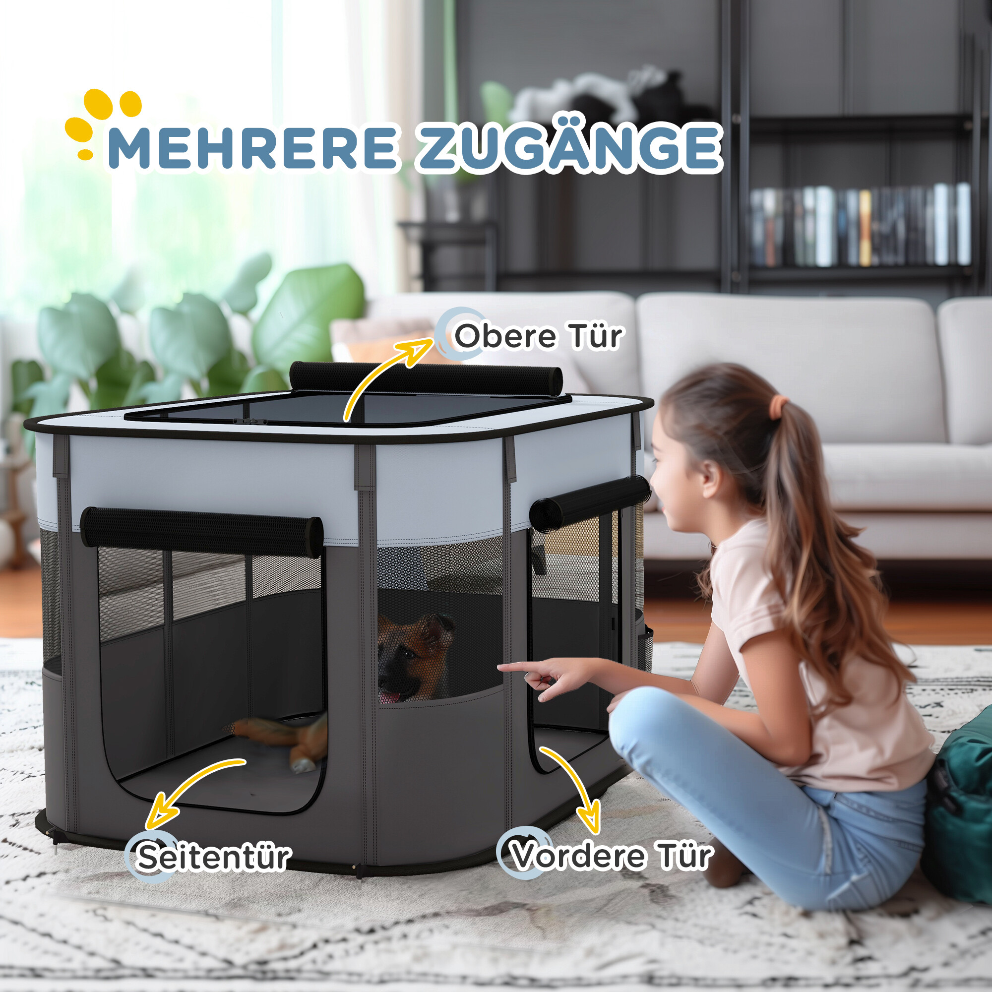 PawHut Welpenauslauf