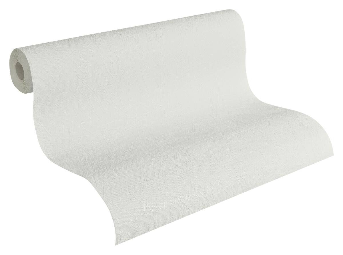 A.S.Creation Vliestapete weiß B/H/D: ca. 53x1005x9,7 cm