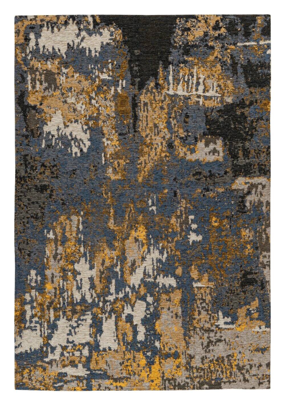 Padiro Kurzflorteppich Primavera 525 blau B/L: ca. 80x150 cm