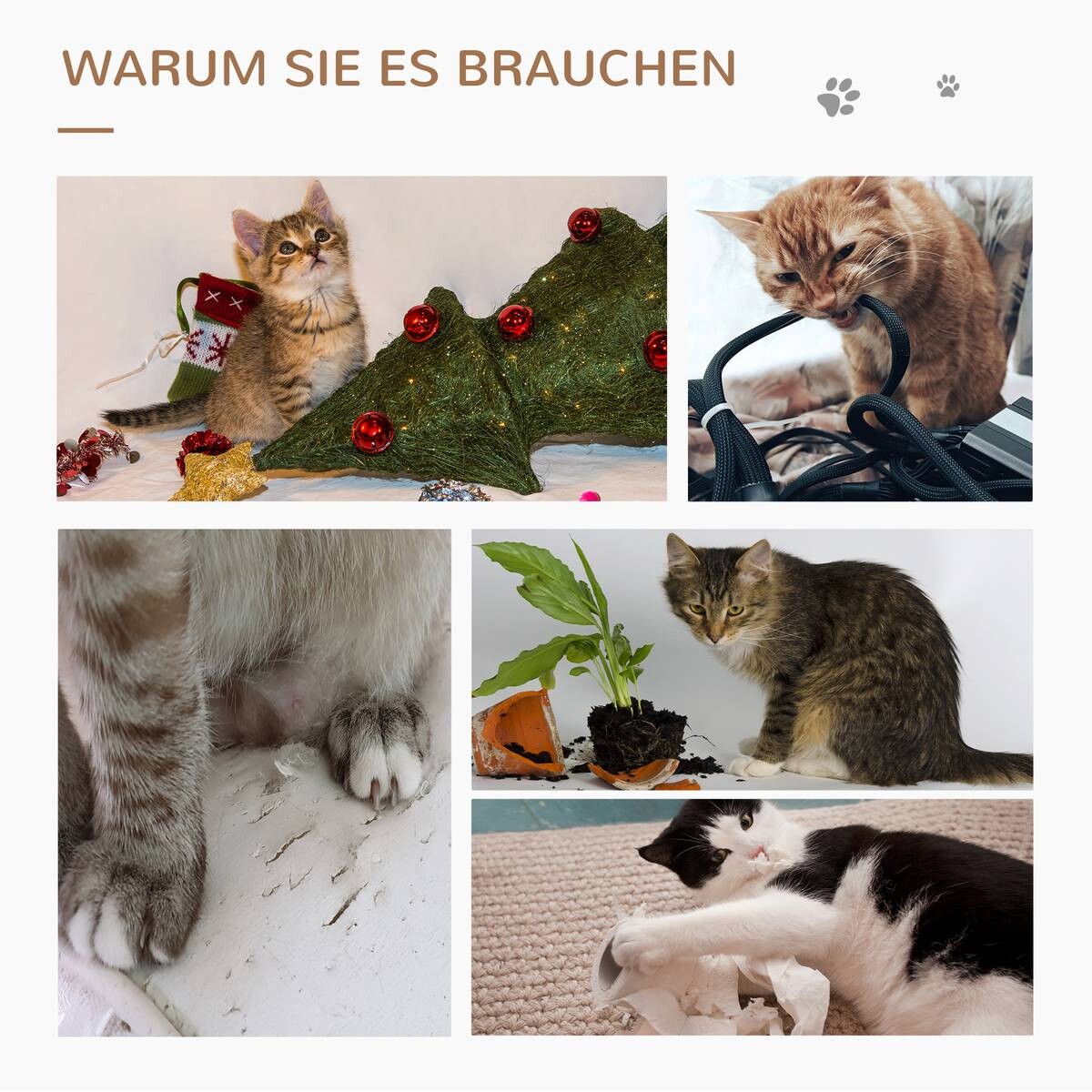 PawHut Kratzbaum