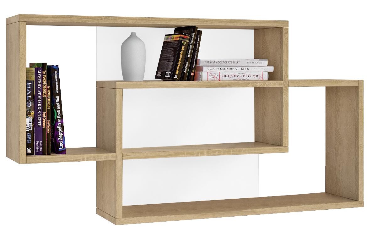 Wandboard Dream Eiche Sonoma Nachbildung weiß B/H/T: ca. 90x48x16 cm