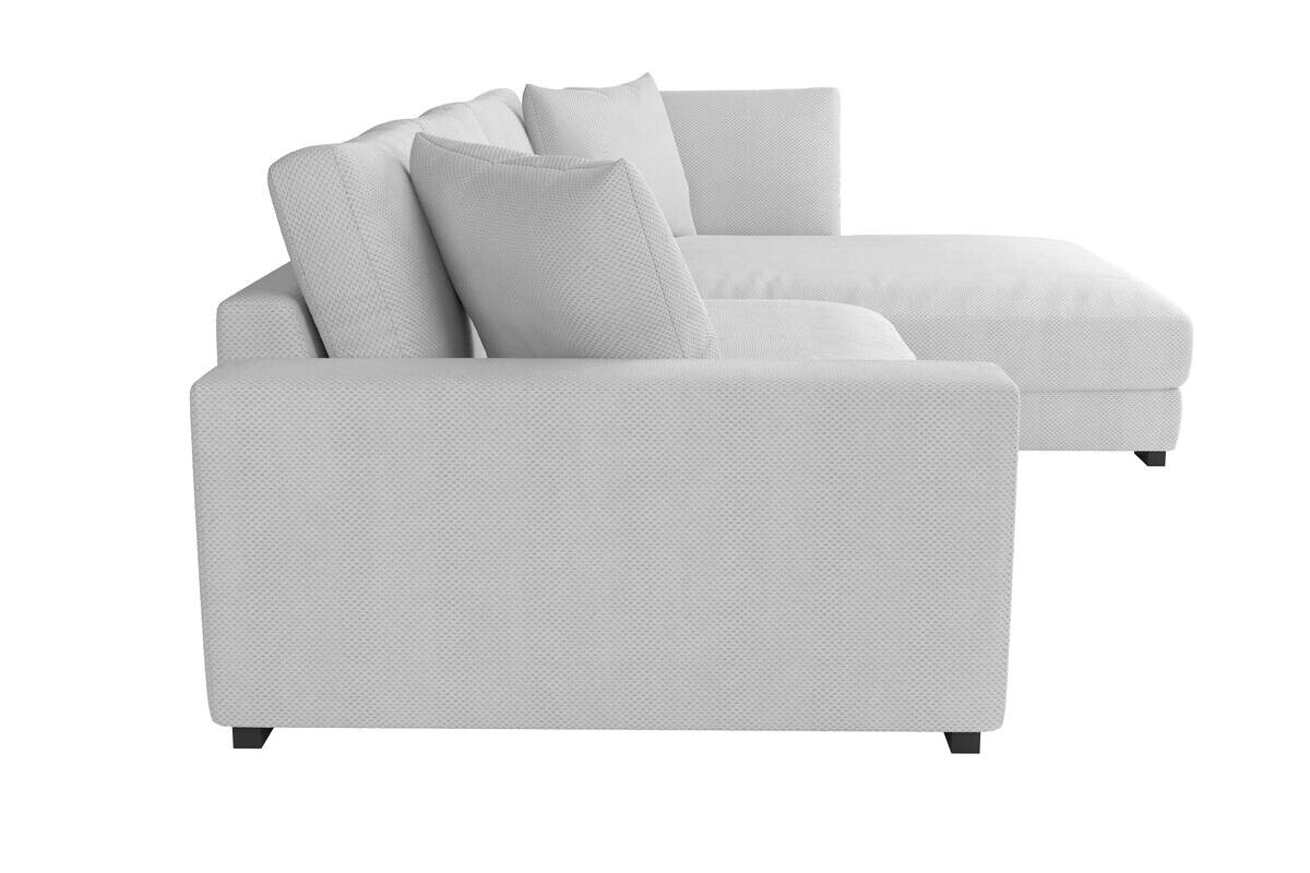 Ecksofa weiß Microfaser B/H/T: ca. 300x83x190 cm Ecksofa weiß Microfaser B/H/T: ca. 300x83x190 cm