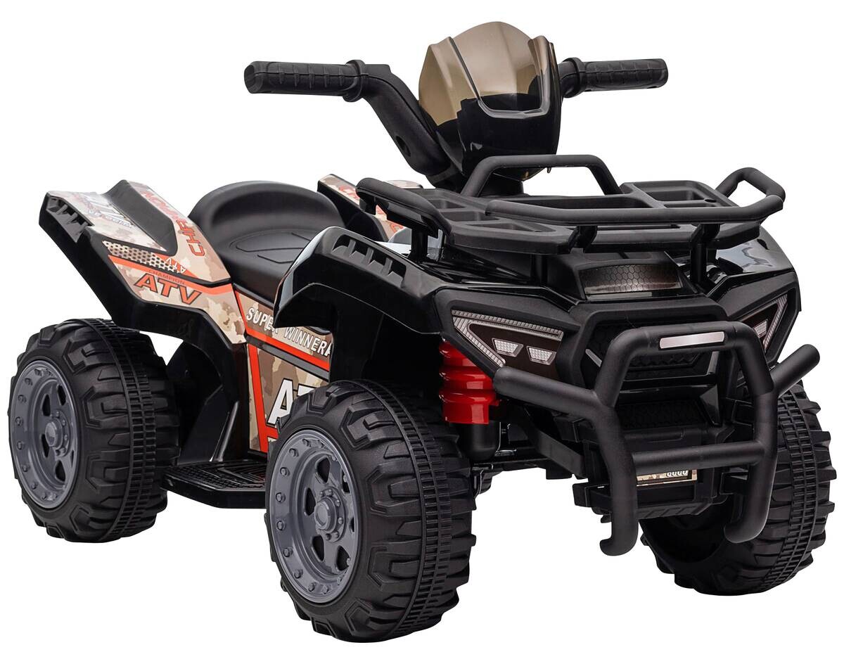 HOMCOM Kinder Elektrofahrzeug schwarz B/H/L: ca. 42x45x70 cm