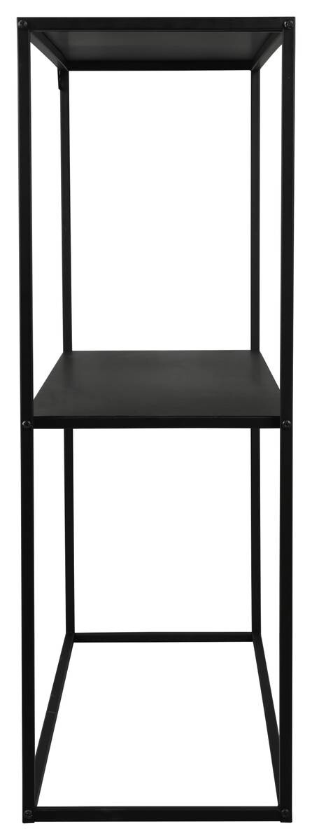 Konsolentisch Chloe schwarz Metall B/H/T: ca. 80x80x27 cm