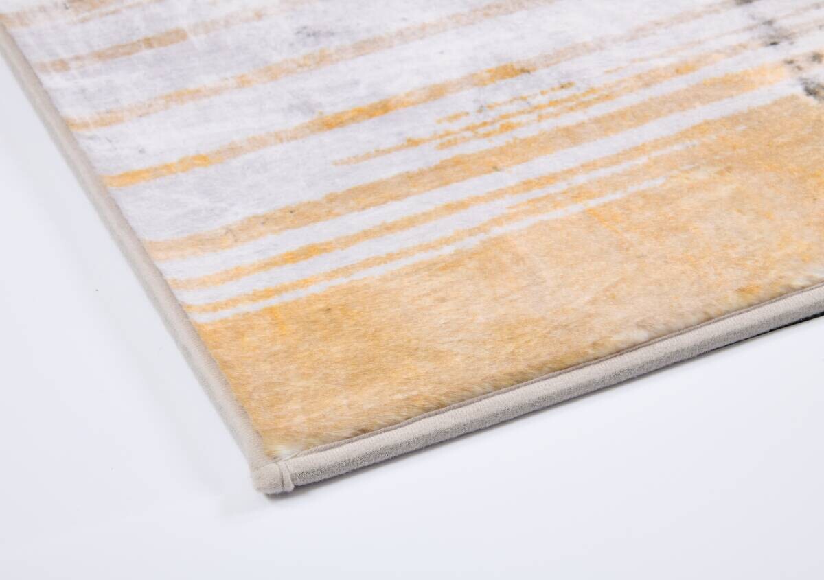 Webteppich Swing beige-grau B/L: ca. 120x160 cm