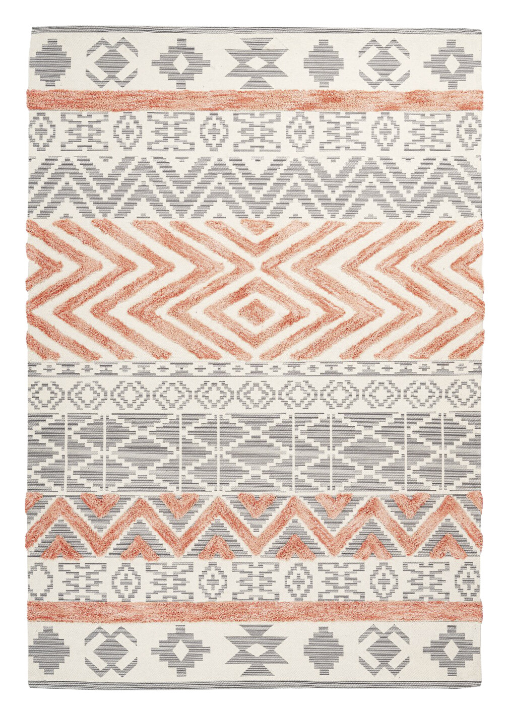 Arte Espina Kurzflorteppich Ethnie 125 apricot B/H/L: ca. 120x1x170 cm