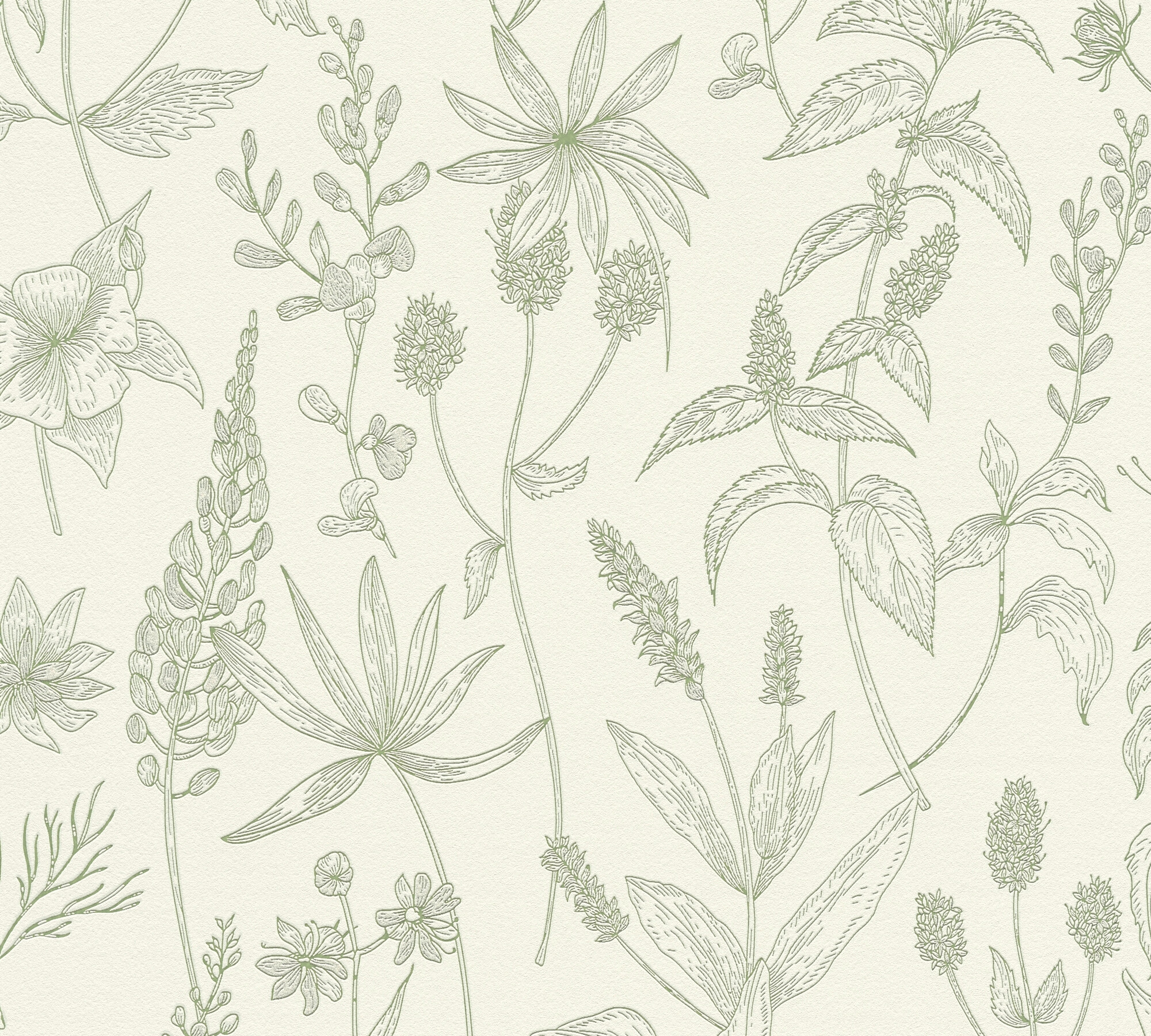 A.S.Creation Vliestapete weiß B/H/D: ca. 53x1005x9,3 cm