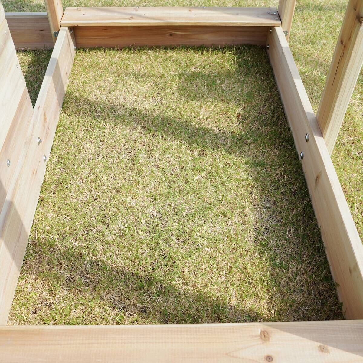 AXI Spielturm Moos braun B/H/L: ca. 342x267x375 cm