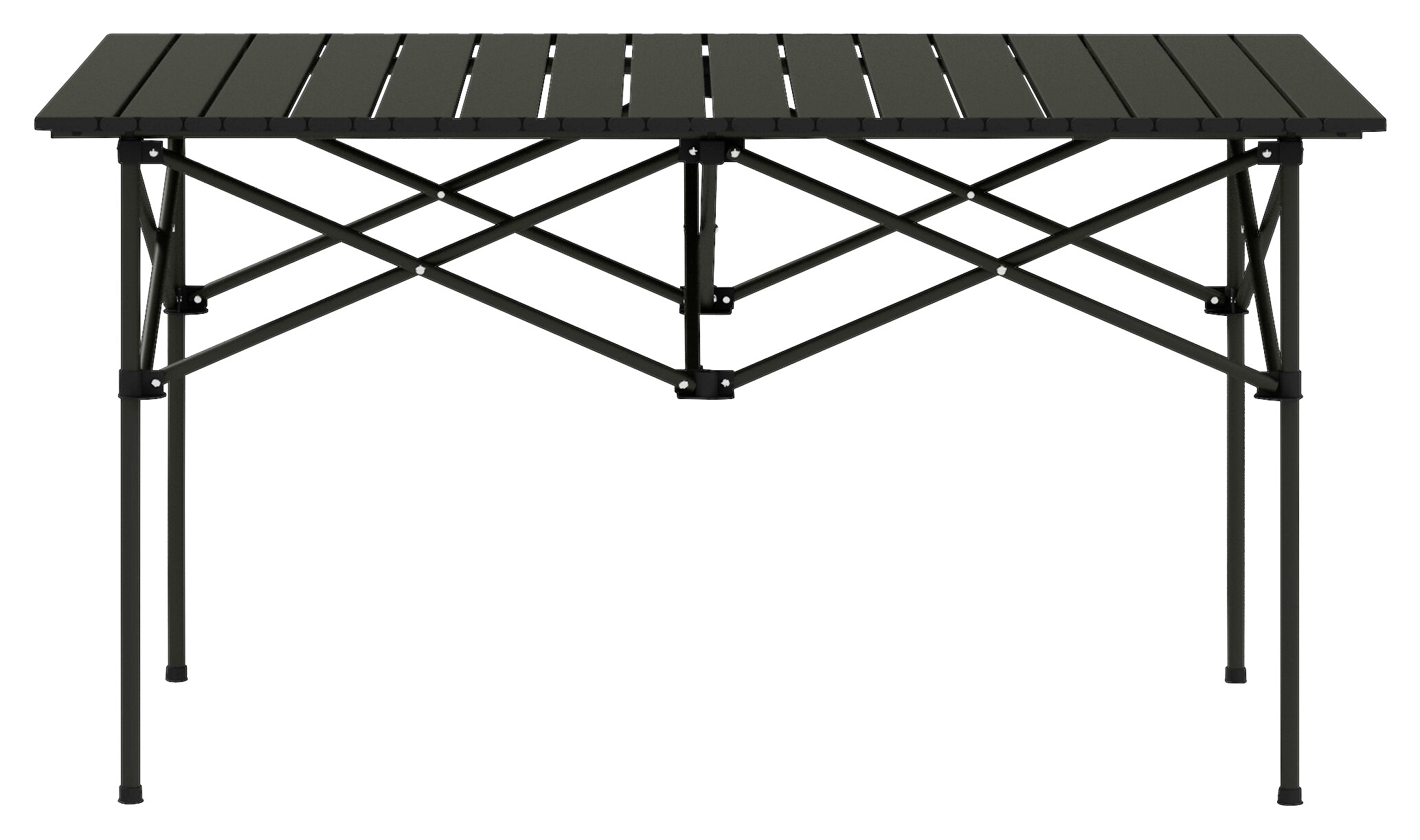 Outsunny Campingtisch schwarz Aluminium B/H/L: ca. 55x50x95 cm
