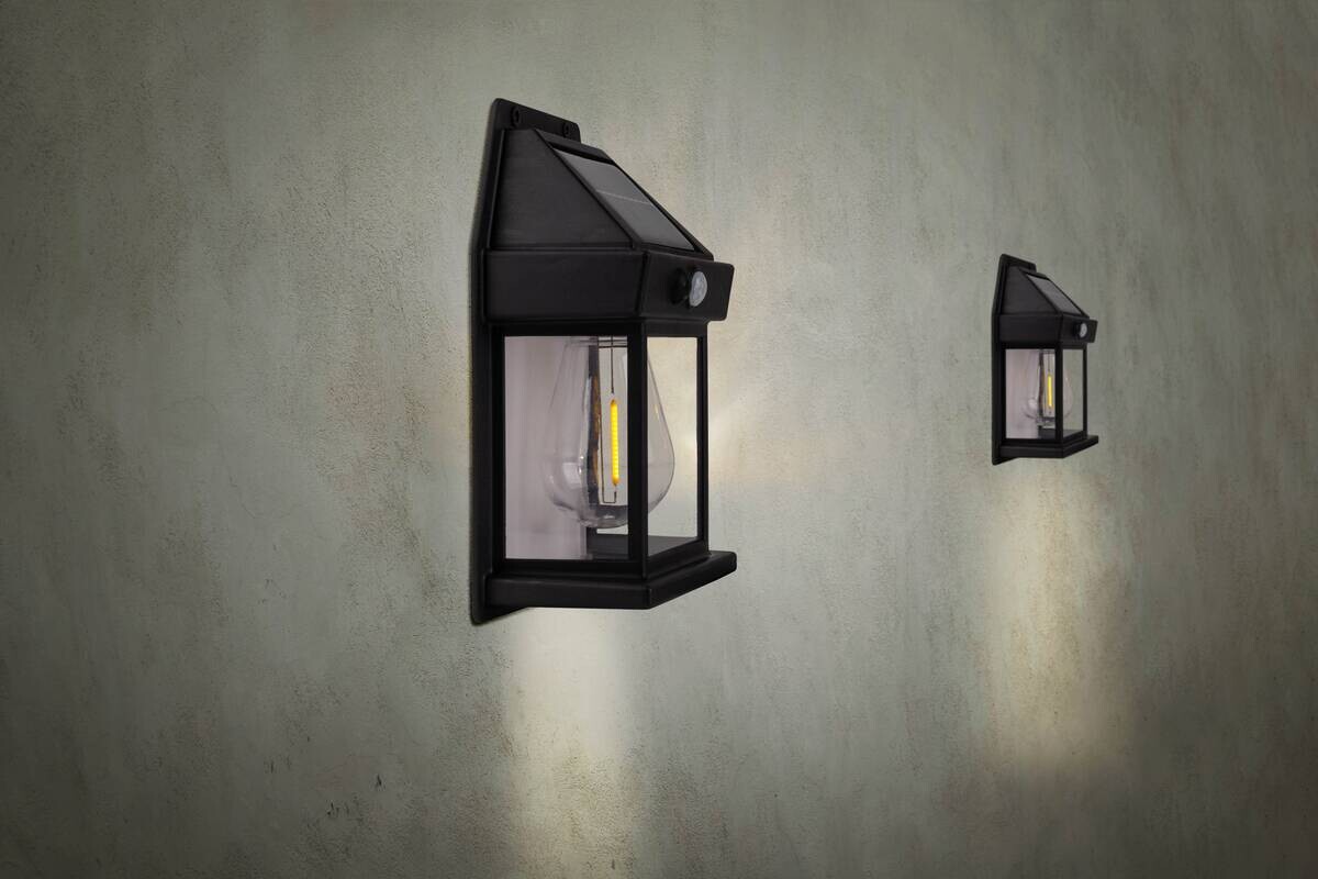 LED-Leuchten 5313502 schwarz Kunststoff B/H/T: ca. 5,8x17x12 cm