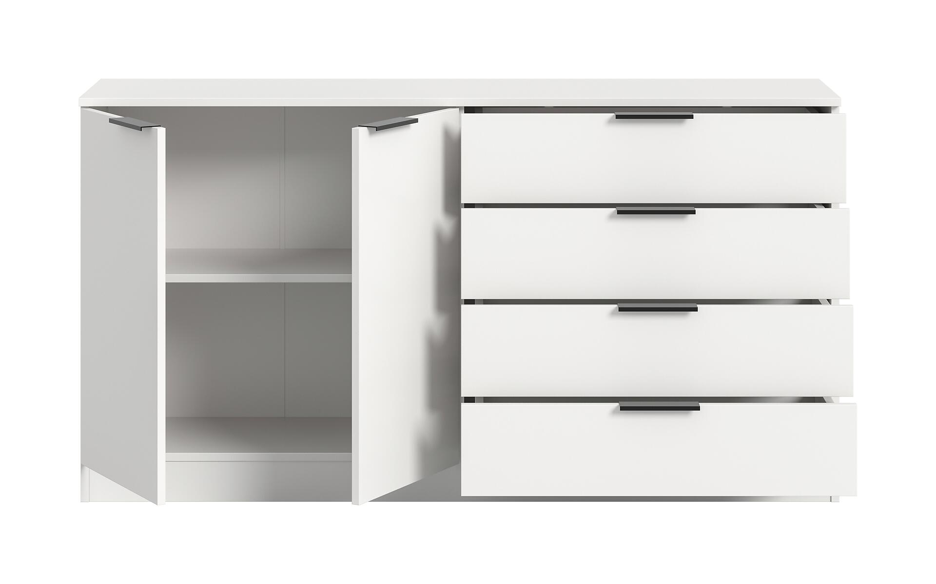 Kommode KOPENHAGEN weiß B/H/T: ca. 148x80x35 cm