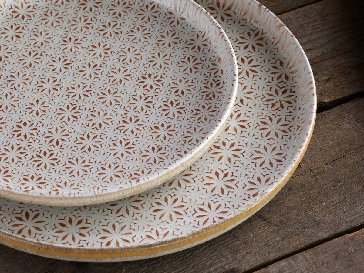 CreaTable Tafelservice Uno Emiliana rot Steinzeug 12 tlg.