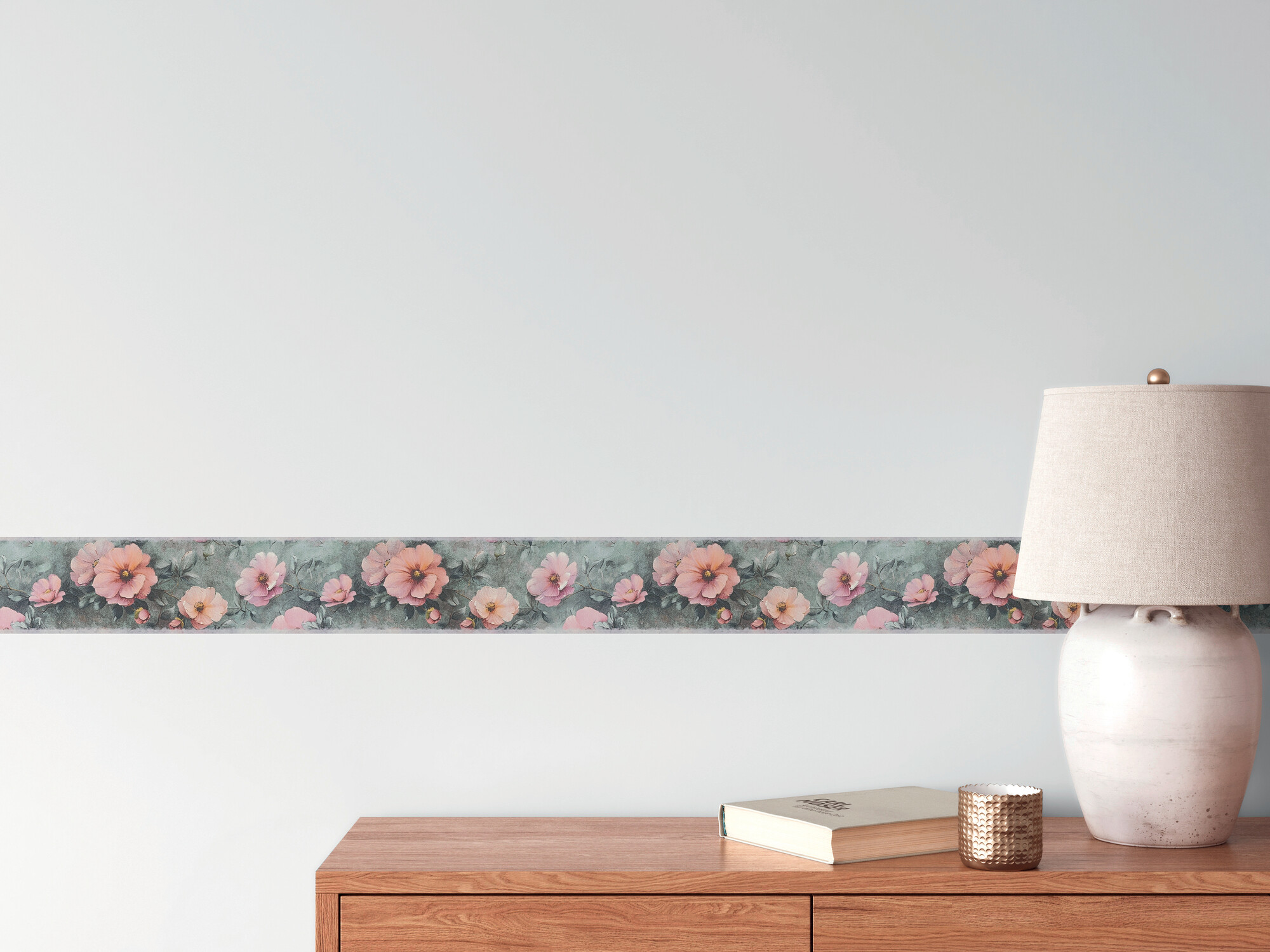 A.S.Creation Bordüre rosa B/H/D: ca. 10x500x6,8 cm