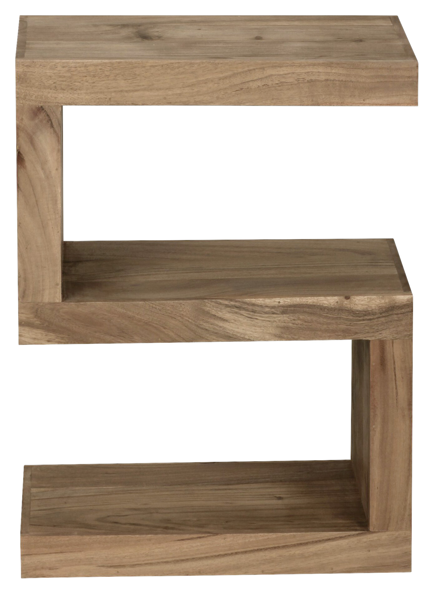 Beistelltisch natur Akazie B/H/T: ca. 44x60x30 cm