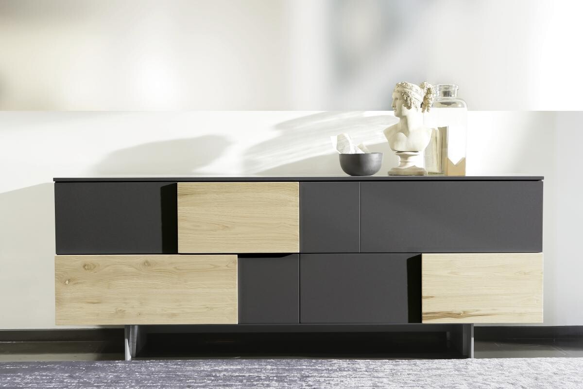 d-c-fix Klebefolie Uni anthrazit B/L: ca. 90x210 cm