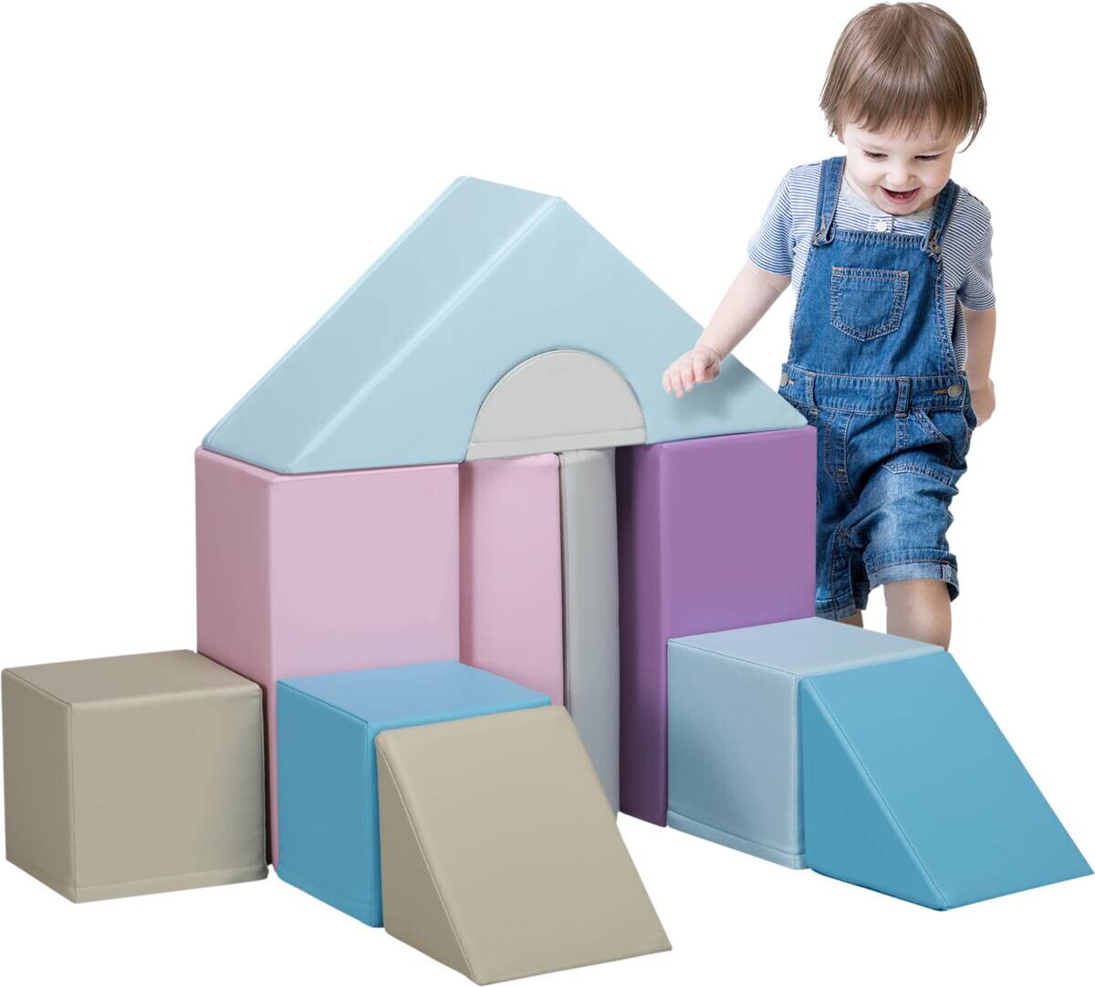 HOMCOM Bausteinset B/H/L: ca. 25x50x25 cm