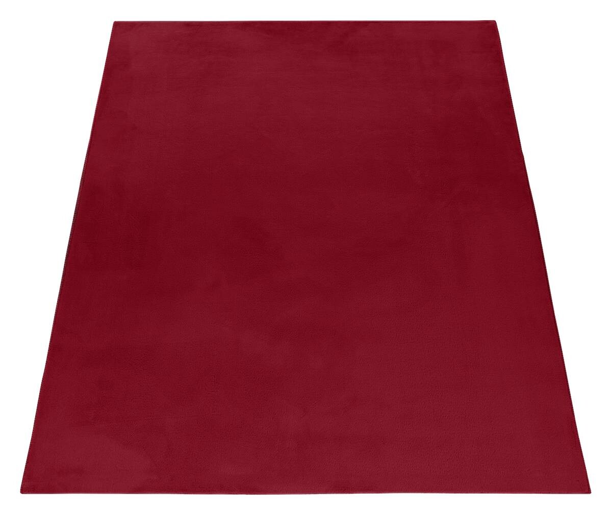 Ayyildiz Teppich POUFFY rot B/L: ca. 140x200 cm