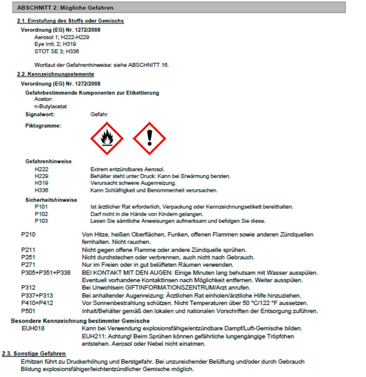 Super-Nova Klarlack Spray farblos glänzend ca. 0,4 l