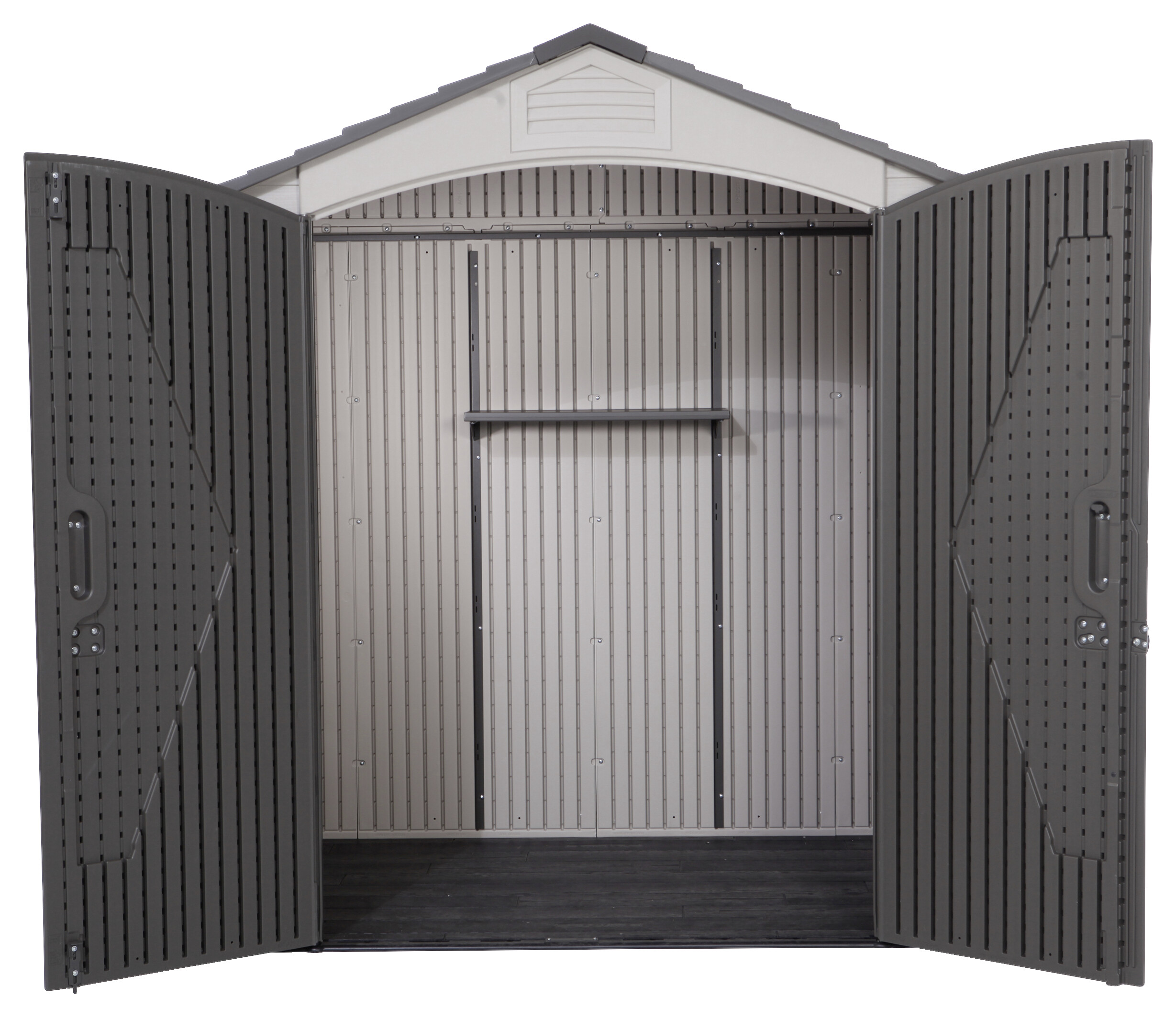 Lifetime Gartenhaus Starlet Lichtgrau B/H/L: ca. 215x228x143 cm