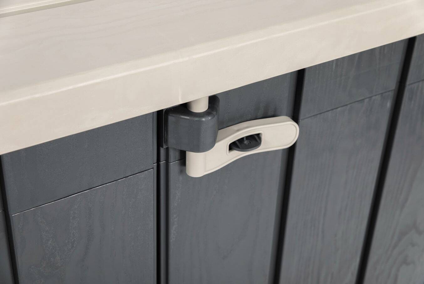 Toomax Mülltonnenbox Stora Way grau B/H/L: ca. 111x74,5x129,5 cm