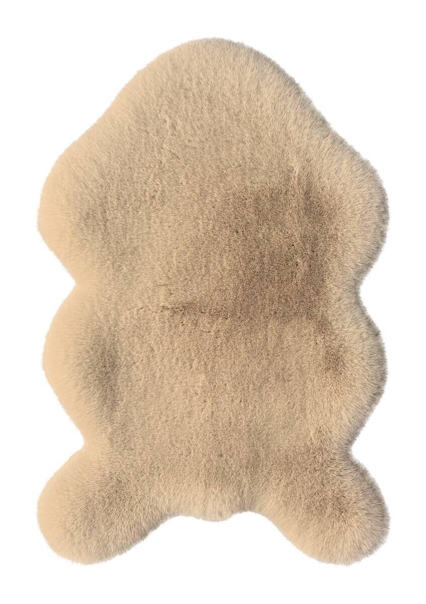 Fellimitat Jack sand B/L: ca. 60x90 cm