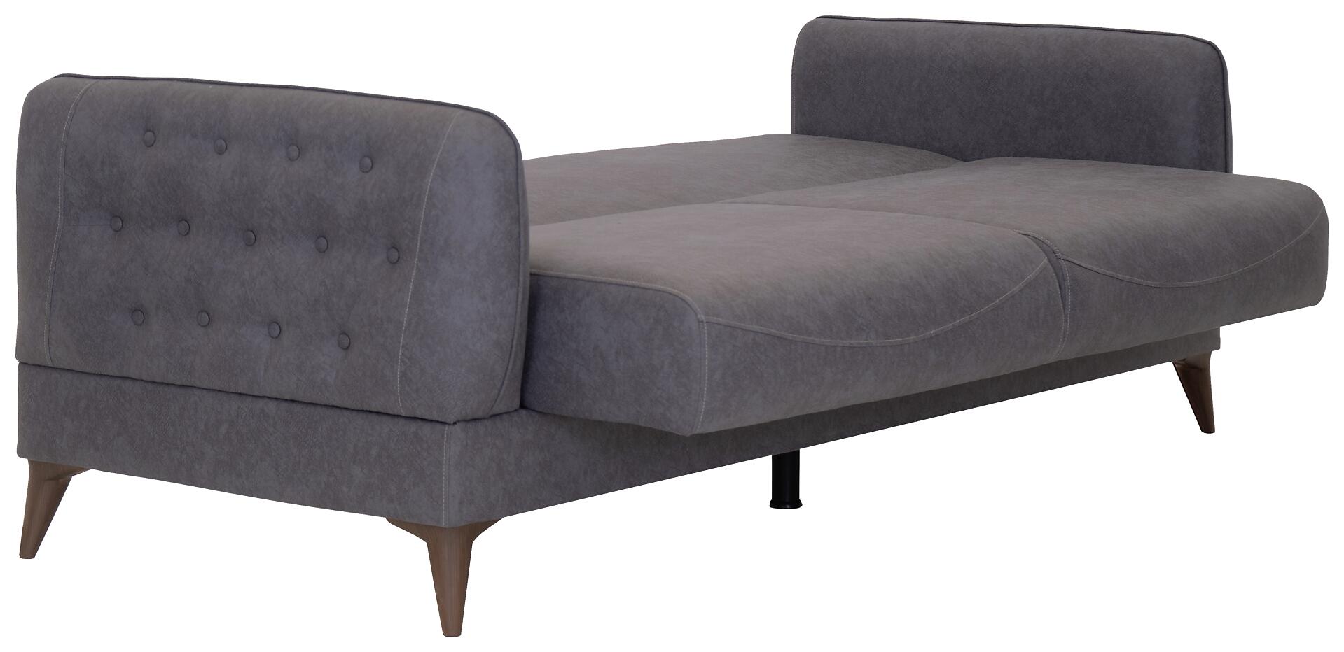 Sofa 3-2-1 Mislina blaugrau Microfaser