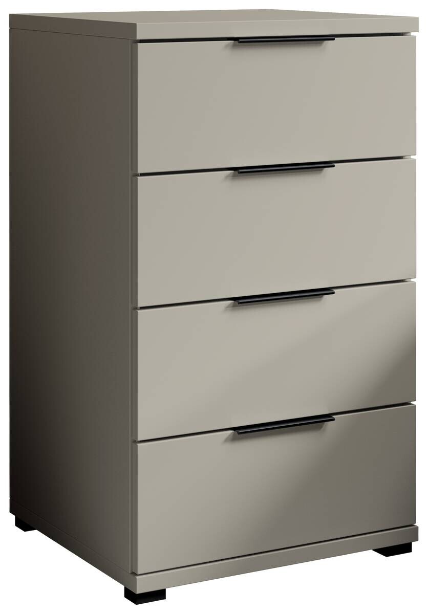 Nachtkonsole Salermo Kaschmirgrau B/H/T: ca. 46x79x42 cm