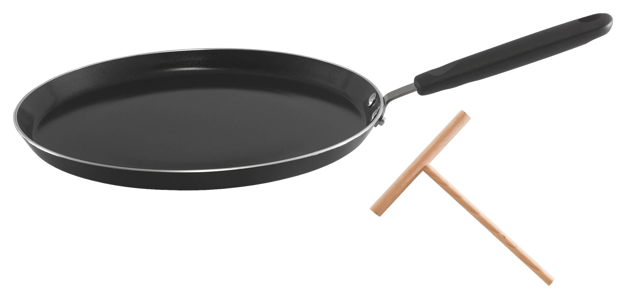 ELO Pfanne schwarz Edelstahl D: ca. 28 cm