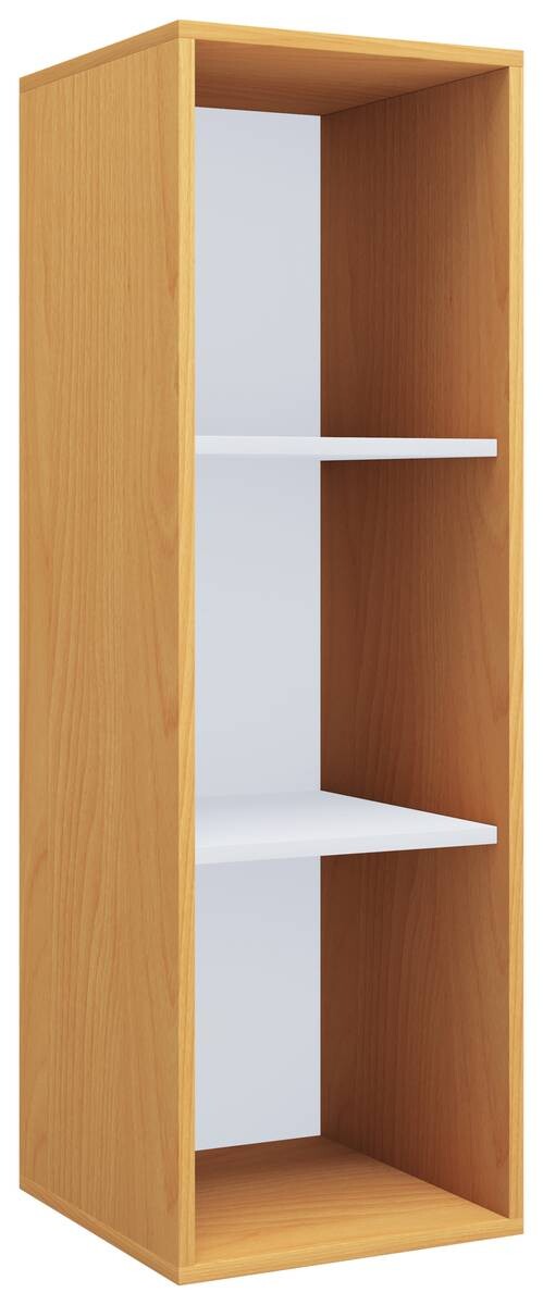 Regal Lona I buche Nachbildung weiß B/H/T: ca. 35x110x37 cm
