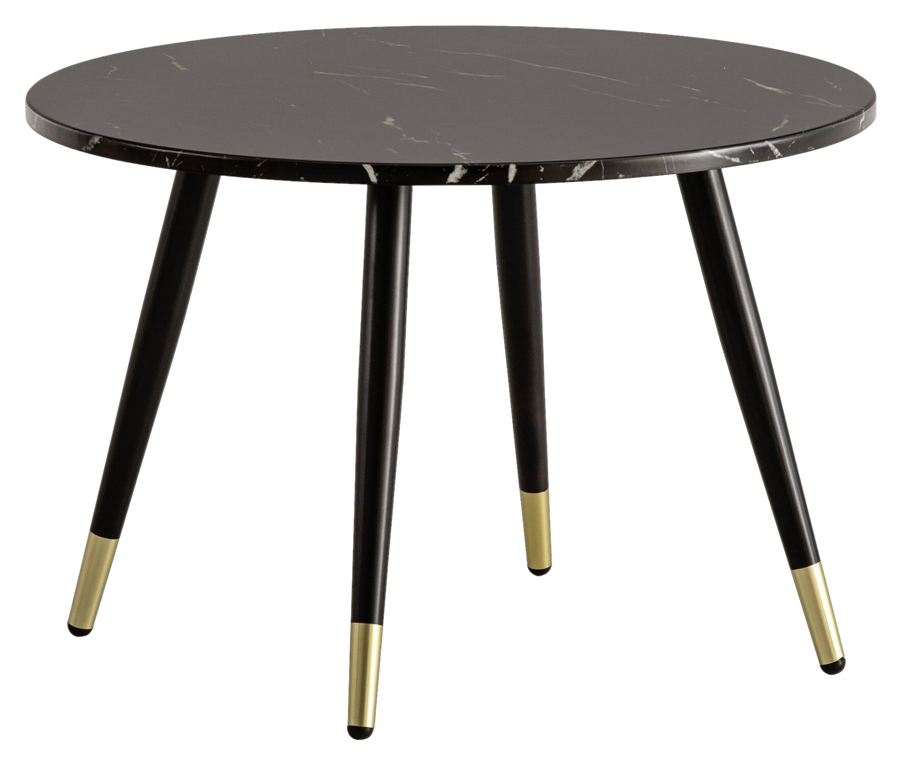 Wohnling Couchtisch schwarz Marmor B/H/T: ca. 60x41x60 cm