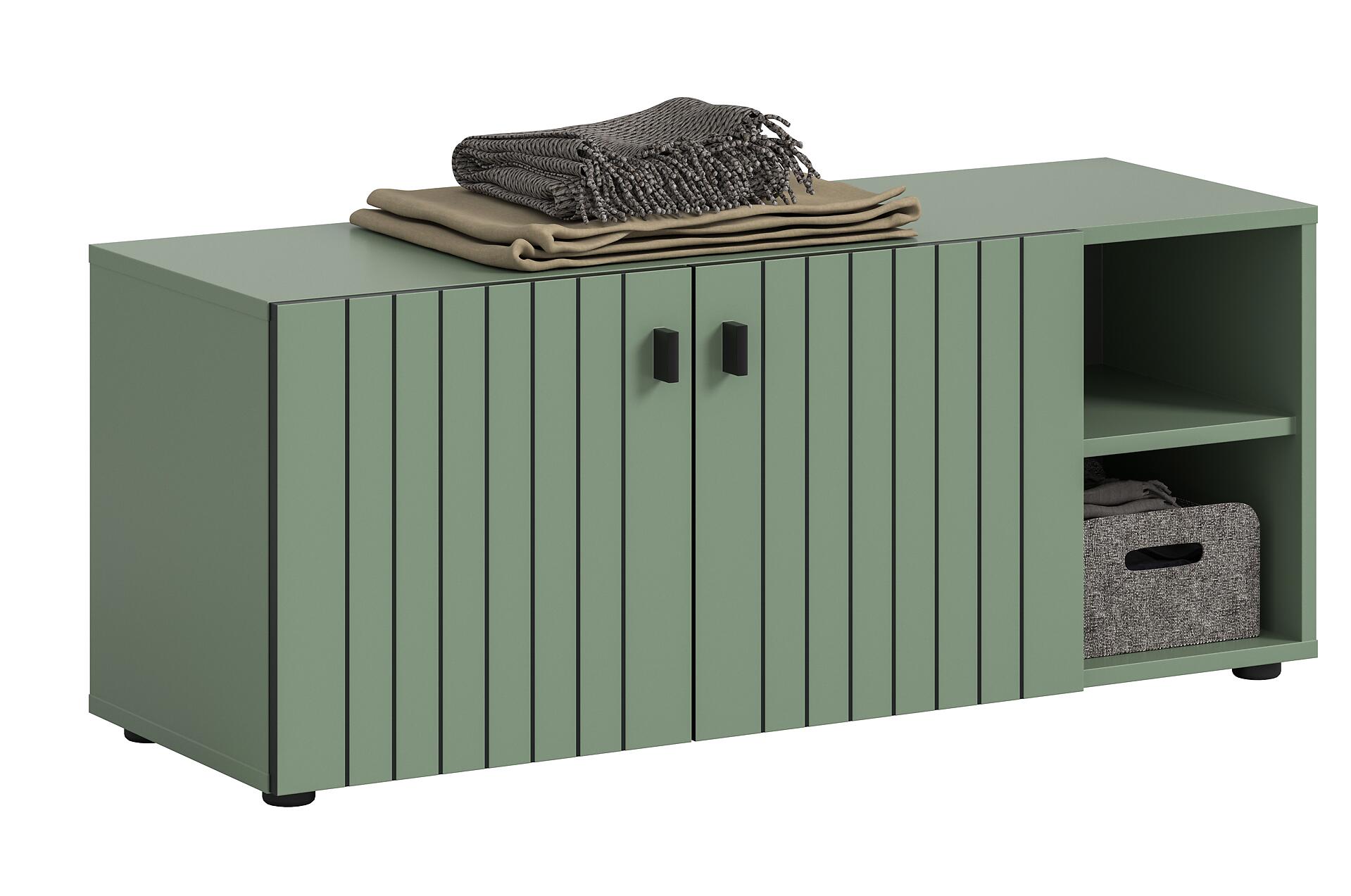 Sitzbank STATION grün B/H/T: ca. 106x43x37 cm