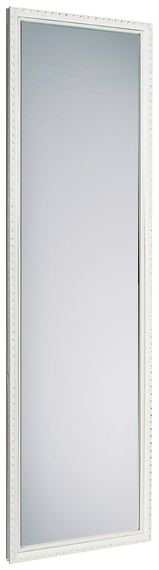 Rahmenspiegel Loreley weiß B/H: ca. 35x125 cm