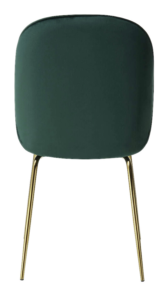 Stuhl Charlize 100 2er grün Microfaser B/H/T: ca. 48x87x59 cm