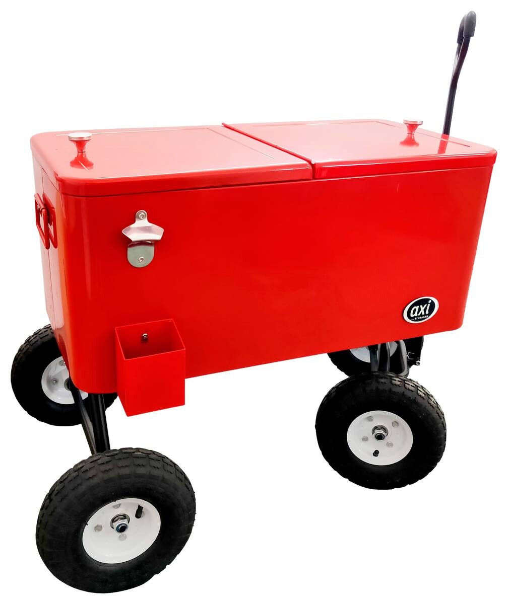 AXI Bollerwagen mit Kühlfunktion schwarz B/H/L: ca. 48x119x82 cm