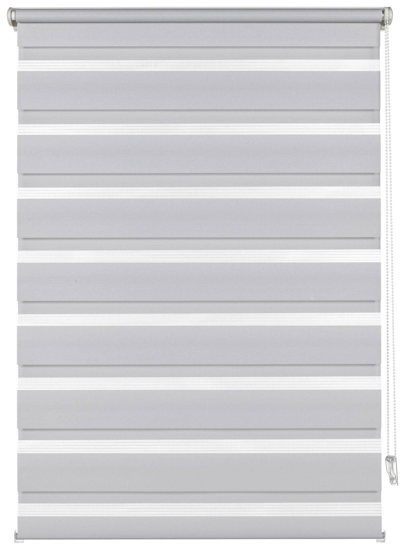 Boviva Doppelrollo hellgrau B/L: ca. 122x200 cm