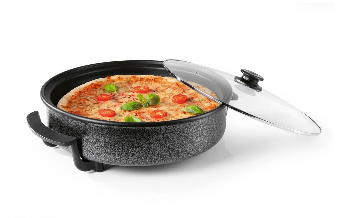 GOURMETmaxx Elektrische Party-Pfanne schwarz Edelstahl B/H/L: ca. 45x17,5x41 cm