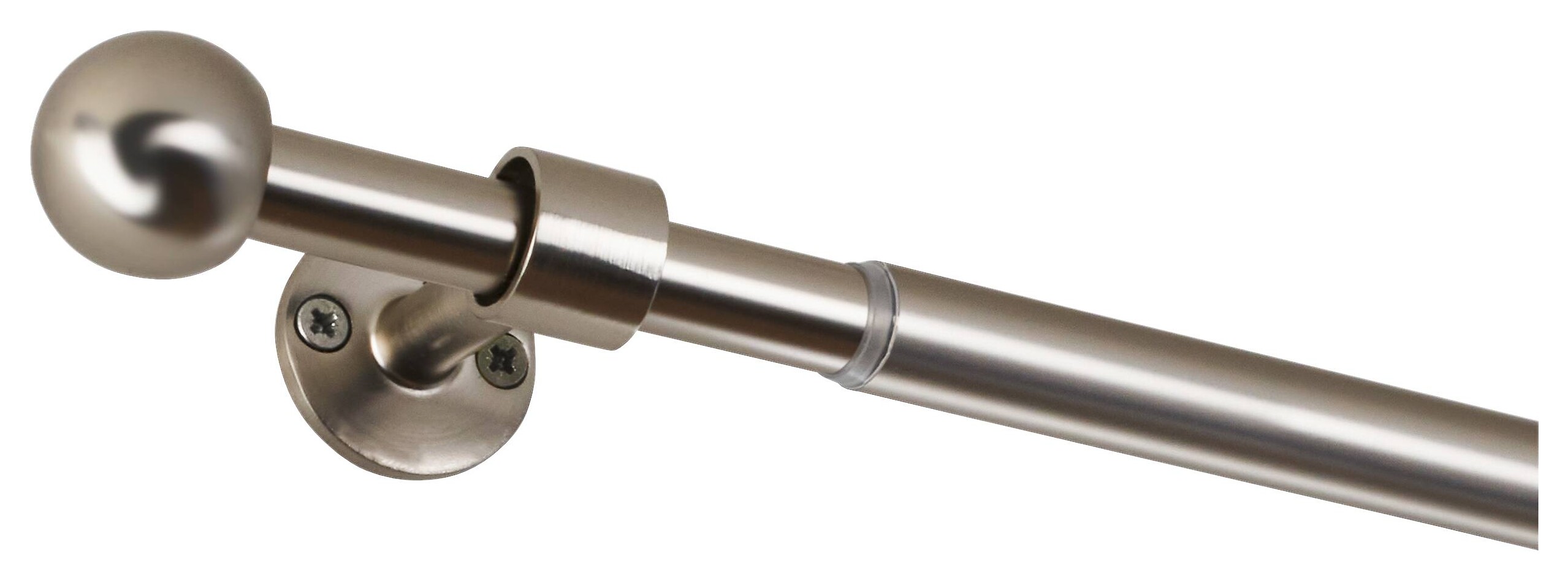 ondeco Stilgarnituren Edelstahloptik Metall L: ca. 400 cm ausziehbar von ca. 210 bis 400 cm 1.0 Läufe