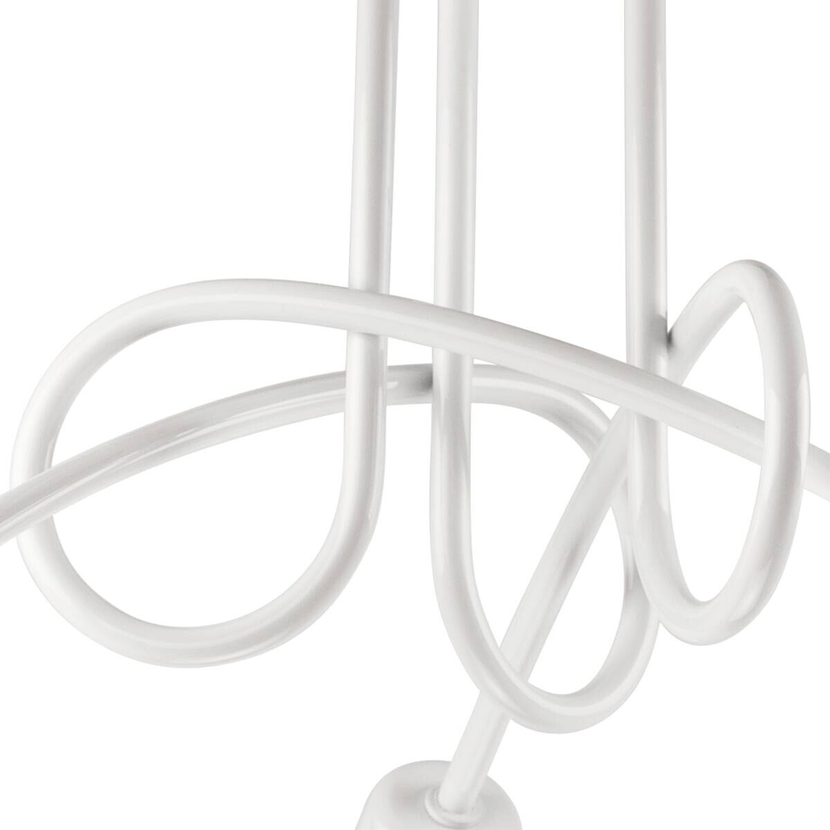 Lamkur Deckenleuchte Camilla weiß Stahl H/L: ca. 30x36 cm E27 3 Brennstellen