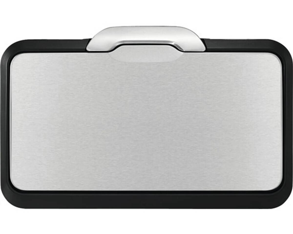 EKO Mülleimer silber B/H: ca. 29x67,4 cm