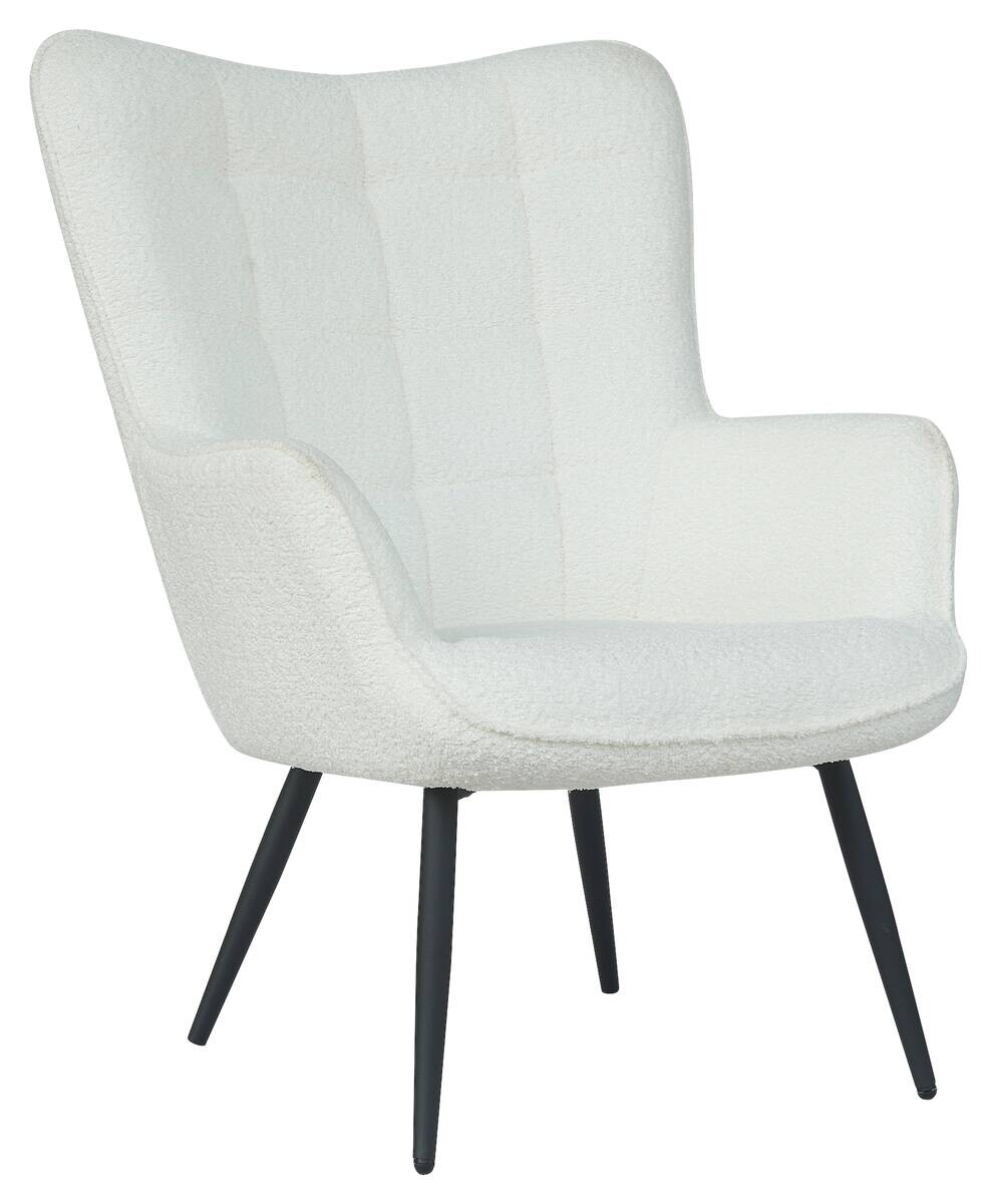 byLIVING Hocker UTA weiß Stoff B/H/T: ca. 72x97x80 cm byLIVING Hocker UTA weiß Stoff B/H/T: ca. 72x97x80 cm