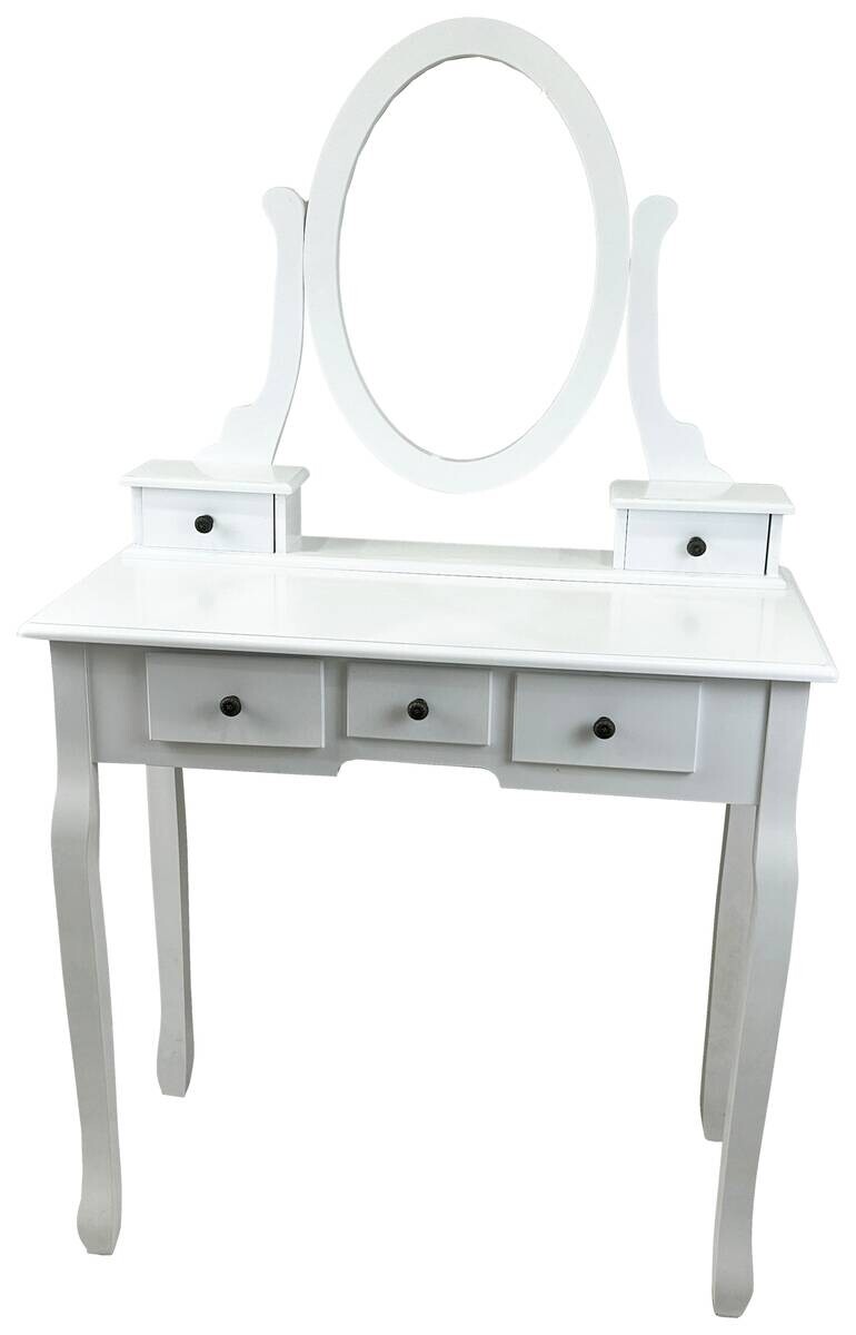 Schminktisch Harry weiß B/H/T: ca. 75x140x40 cm