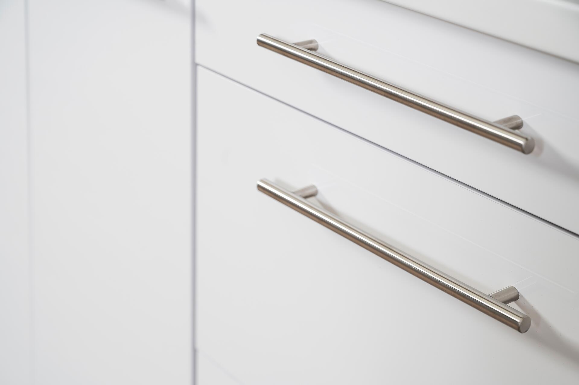 Respekta Küchenblock Amanda weiß Hochglanz B/H/T: ca. 250x200x60 cm