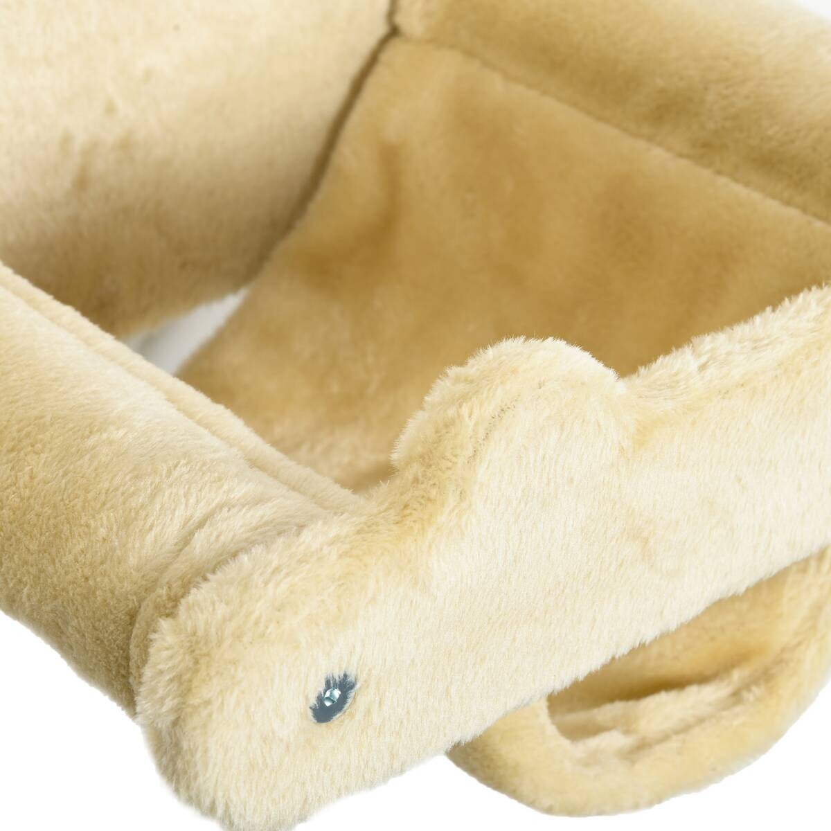 PawHut Katzen-Zubehör beige Edelstahl B/H/L: ca. 34x40x20 cm