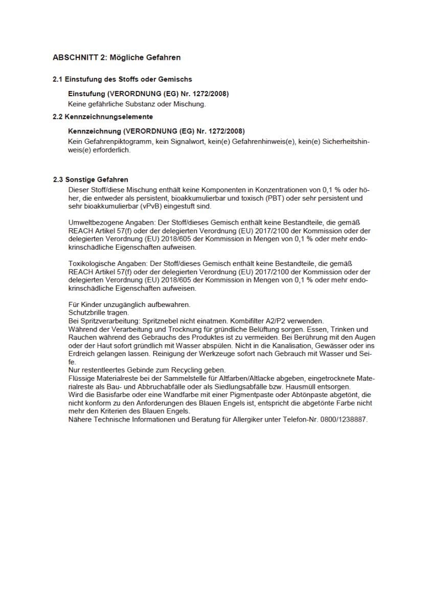 Alpina Raumfarbe weiß ca. 10 l