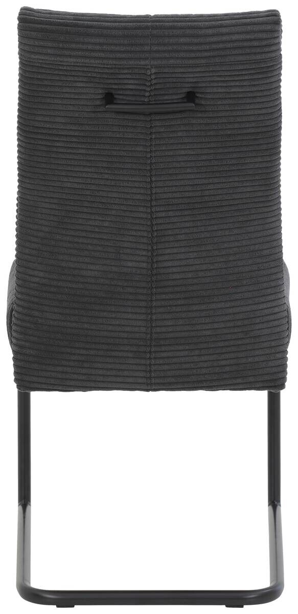 Schwingstuhl Dagmar, 4er-Set anthrazit Metall B/H/T: ca. 50x99x65 cm