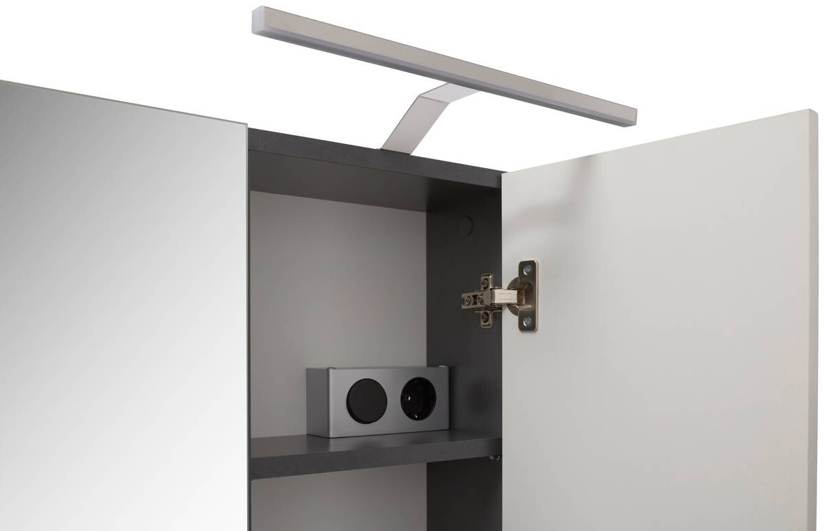 Badaufsatzleuchte Simple B/H/T: ca. 65x56x36 cm