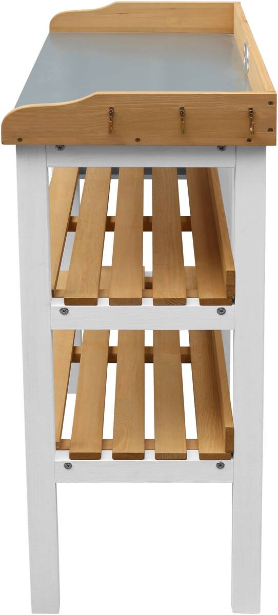 AXI Pflanztisch braun B/H/L: ca. 37x92x76 cm