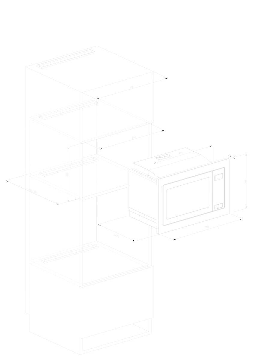 Respekta Küchenbuffet Marleen weiß Hochglanz B/H/T: ca. 120x211x60 cm