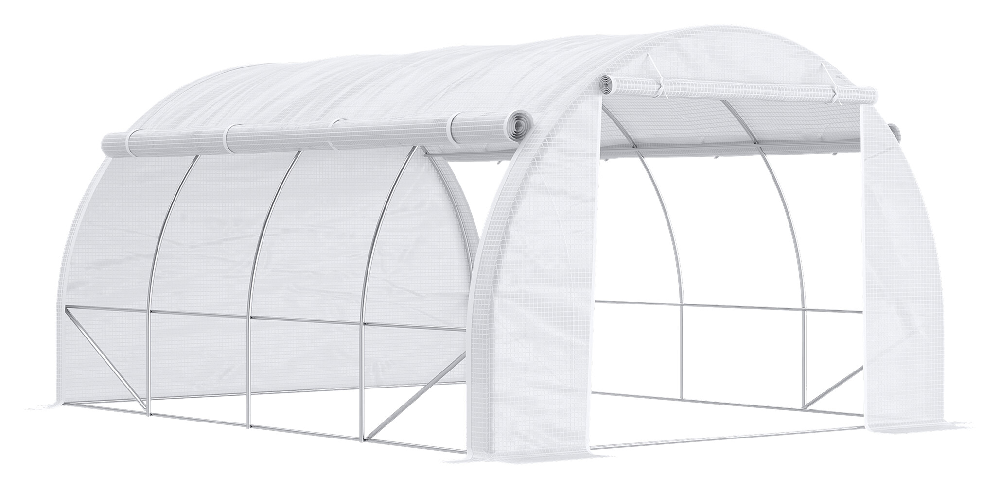 Outsunny Foliengewächshaus B/H/L: ca. 300x200x397 cm