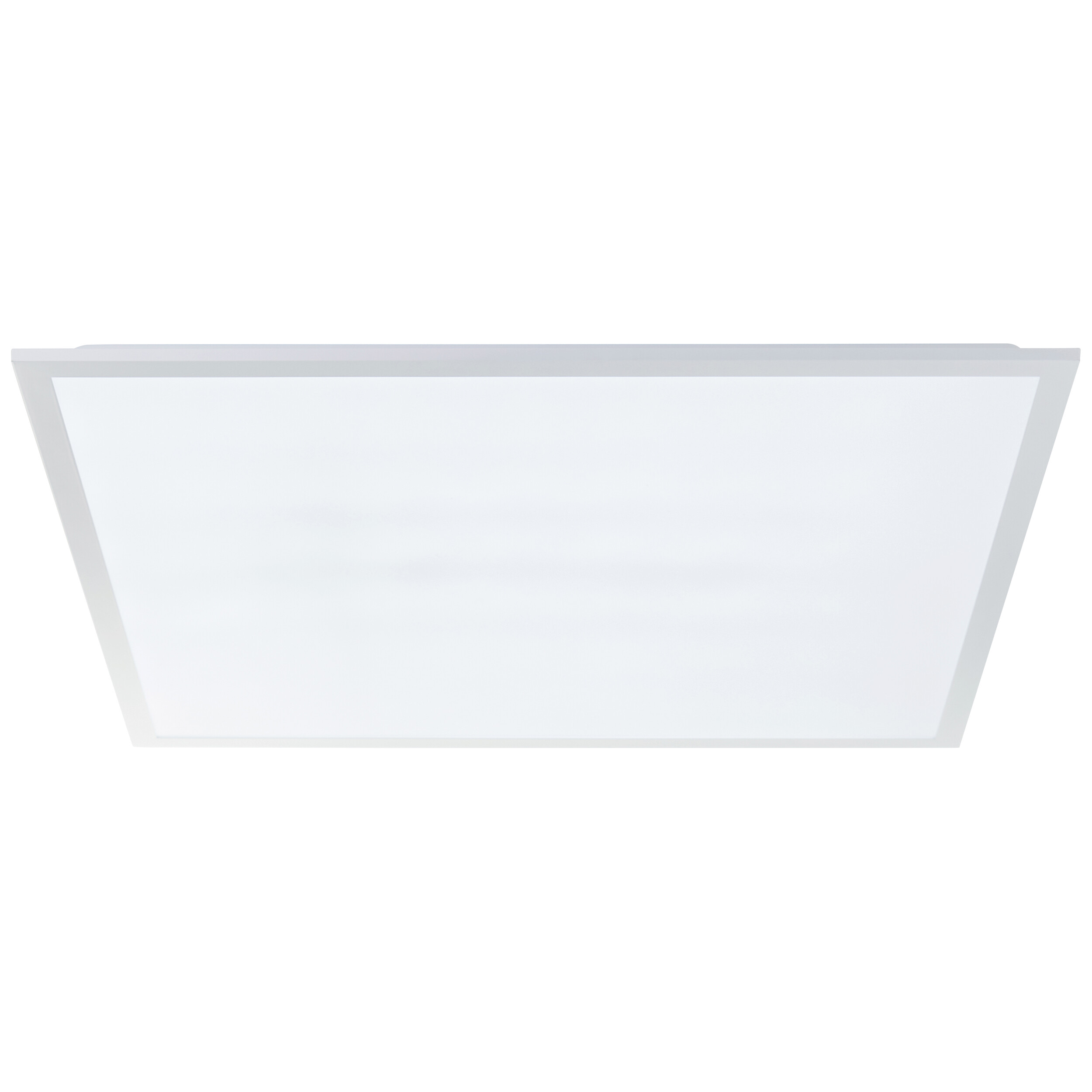 Brilliant LED-Deckenleuchte Briston weiß Metall Kunststoff B/H/L: ca. 63x7,5x63 cm